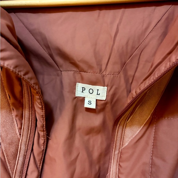Anthropology POL Rust Puffer Jacket - Picture 2 of 4